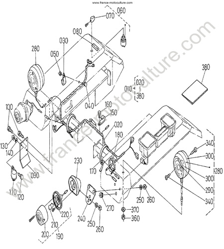 Lampe KUBOTA F2400