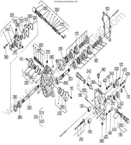 H.S.T détail KUBOTA F2400