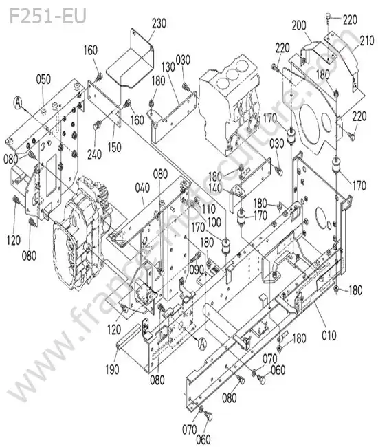 Chassis KUBOTA F251