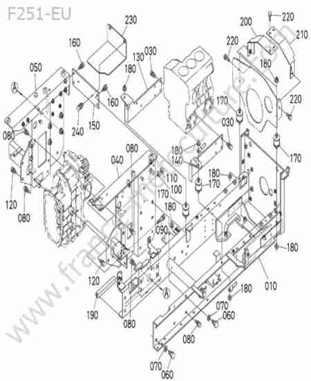 KUBOTA - F251 : Chassis