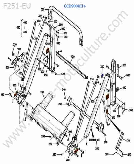 KUBOTA - F251 : GCD900UII+ / chassis