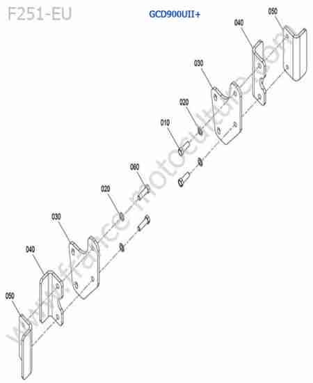 KUBOTA - F251 : GCD900UII+ / interface rops