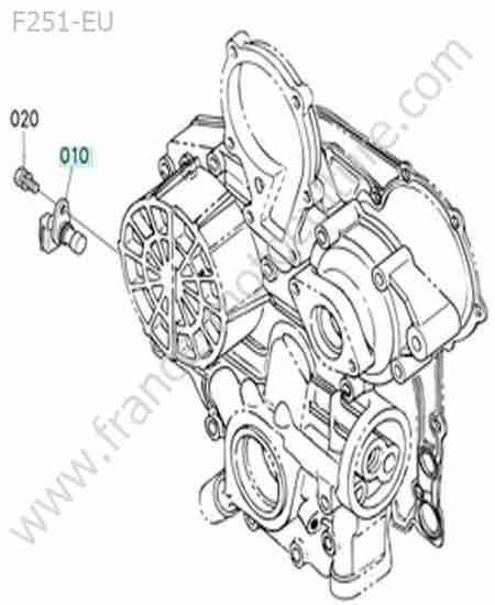 KUBOTA - F251 : Sonde rotation