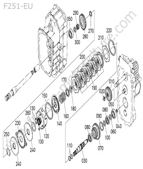Embrayage KUBOTA F251