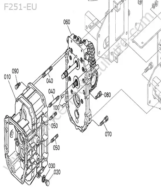 Carter transmission KUBOTA F251
