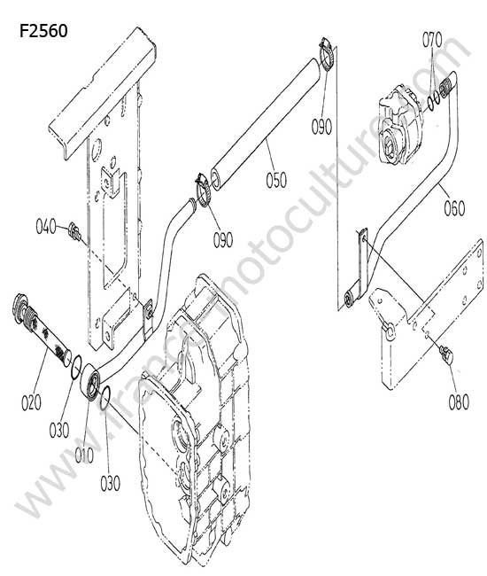 Crepine hydraulique KUBOTA F2560