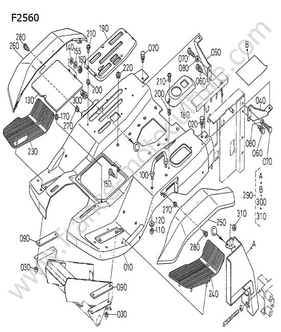 Aile KUBOTA F2560