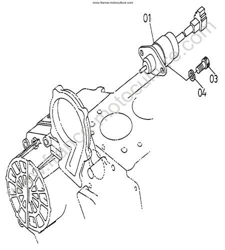 Arret moteur : KUBOTA - F3060