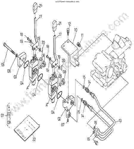 KUBOTA - F3060 : Distributeur 2 valves