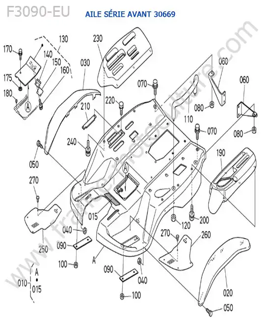 Aile (< 30669) KUBOTA F3090