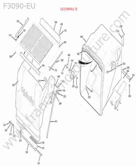 KUBOTA - F3090 : Gcd900 - bac