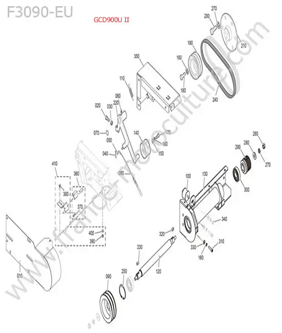 Gcd900 - transmission KUBOTA F3090
