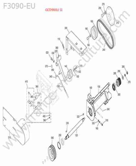 KUBOTA - F3090 : Gcd900 - transmission