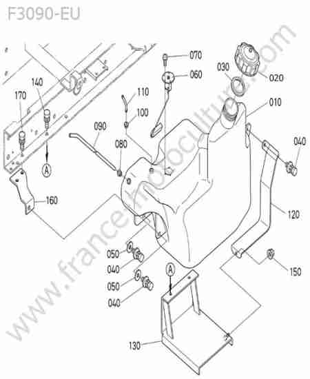 KUBOTA - F3090 : Reservoir
