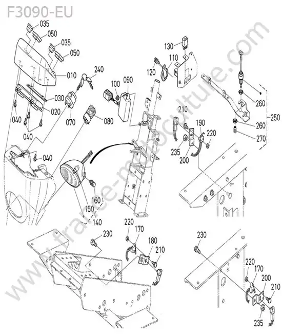 Relais / contacteurs KUBOTA F3090
