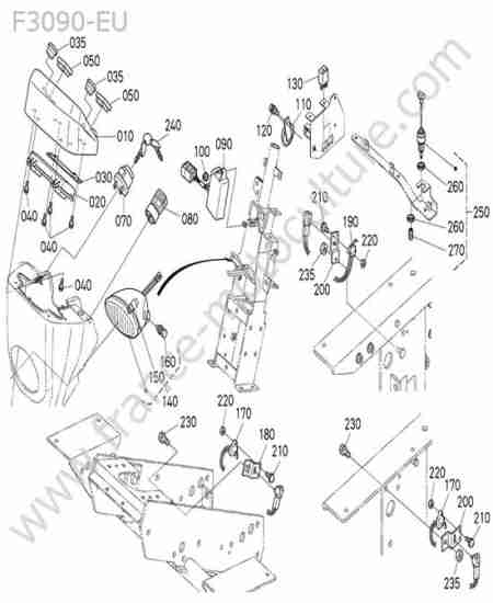 KUBOTA - F3090 : Relais / contacteurs