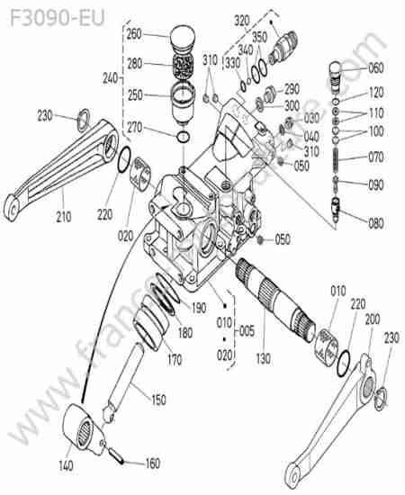 KUBOTA - F3090 : Relevage
