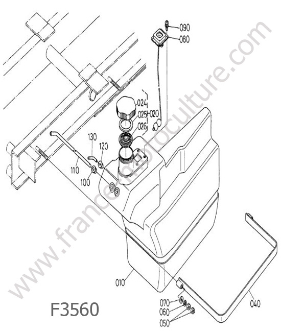 Reservoir KUBOTA F3560