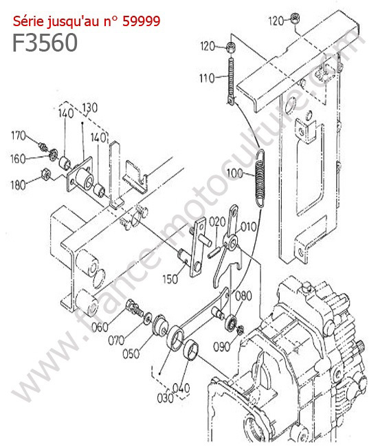 Croisiere avant 60000 KUBOTA F3560