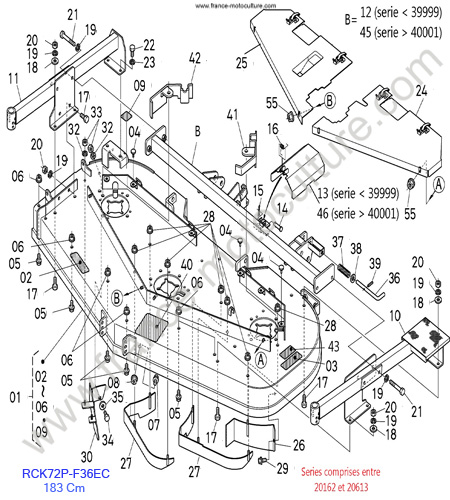 RCK72P/Plateau 2 KUBOTA F3680