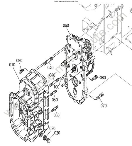 Carter transmission KUBOTA F3680