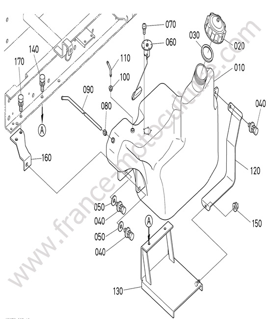 Reservoir KUBOTA F3890