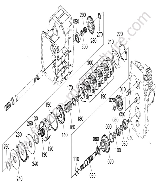 Embrayage KUBOTA F3890