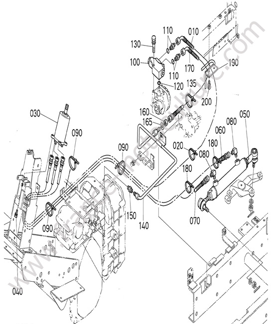 Circuit direction KUBOTA F3890