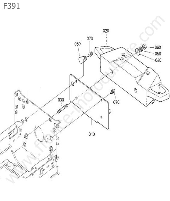 Contrepoids KUBOTA F391