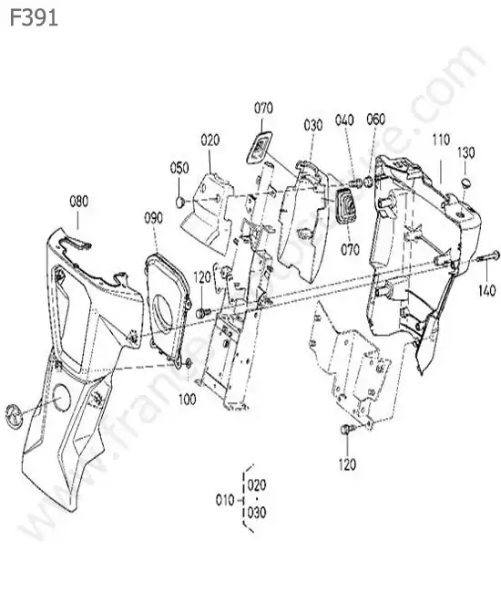 Carters direction KUBOTA F391