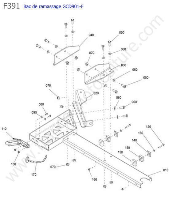GCD901F / traverse KUBOTA F391