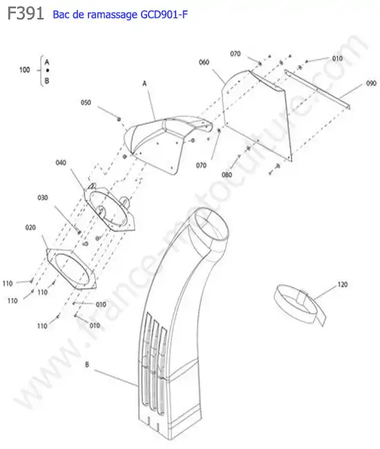 GCD901F /conduit KUBOTA F391
