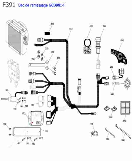 KUBOTA - F391 : GCD901F / electricite