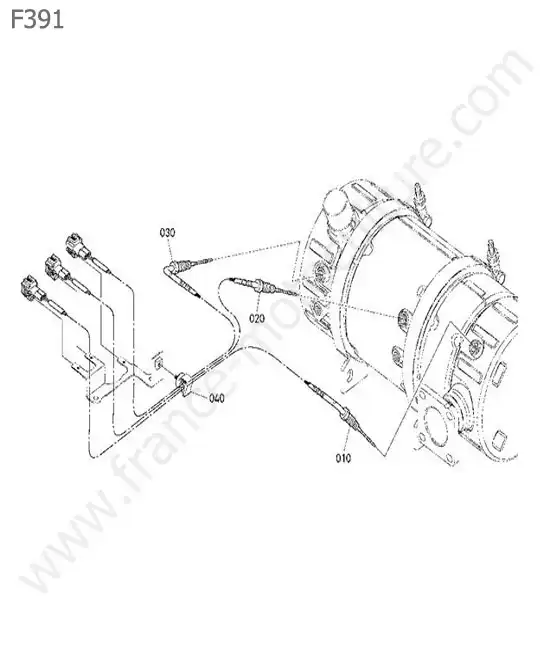 Sondes fap KUBOTA F391
