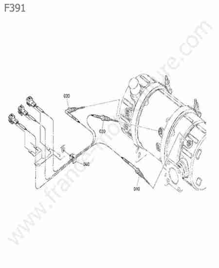 KUBOTA - F391 : Sondes fap