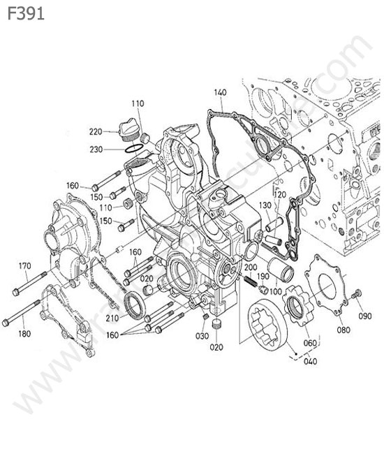 Carter distribution KUBOTA F391