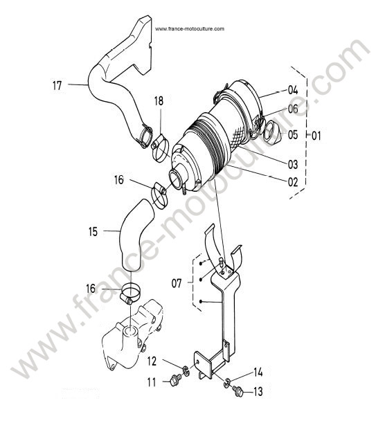 Filtre air KUBOTA G21