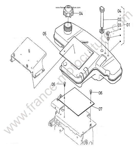 Reservoir KUBOTA G21