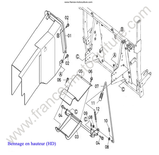 Conduit KUBOTA G21