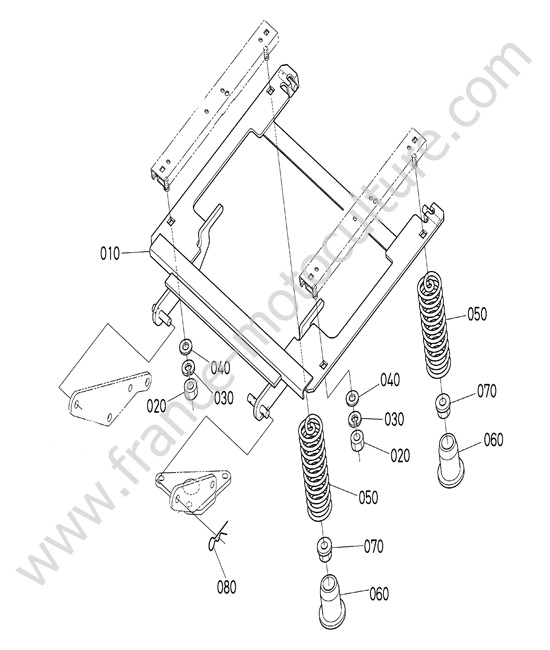 Support siege KUBOTA G23-II