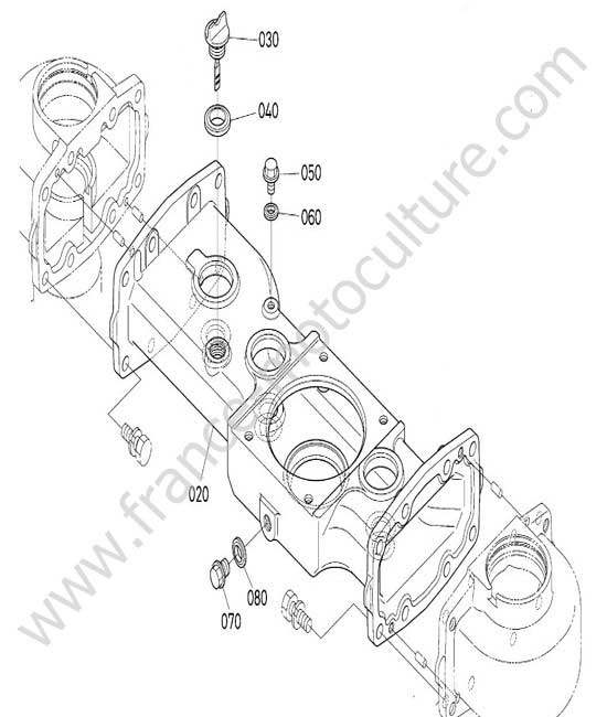Bouchon carter coupe KUBOTA G231