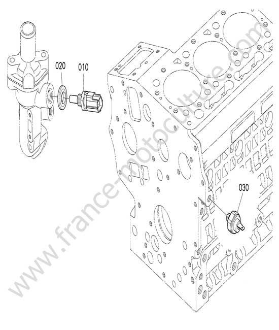 Sonde moteur KUBOTA G231