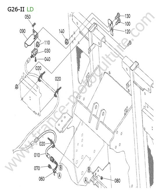 Contacteur bac LD KUBOTA G26-II