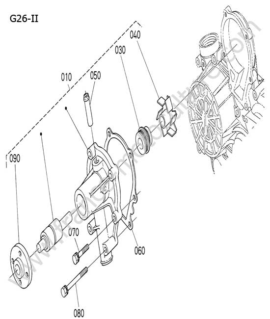Pompe a eau KUBOTA G26-II