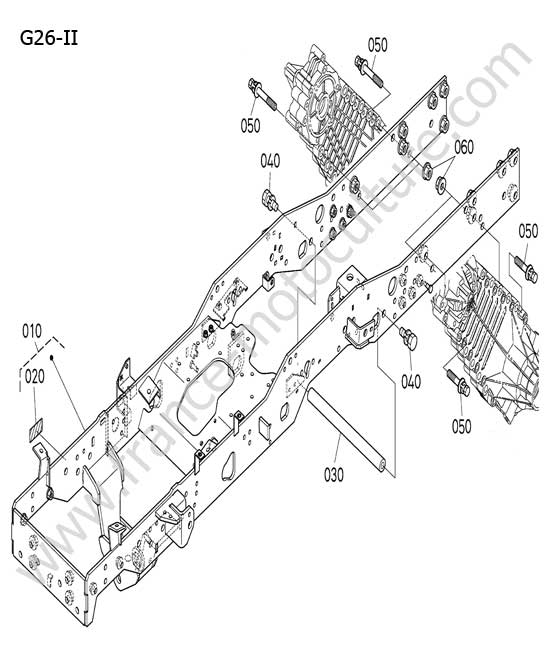 Chassis KUBOTA G26-II