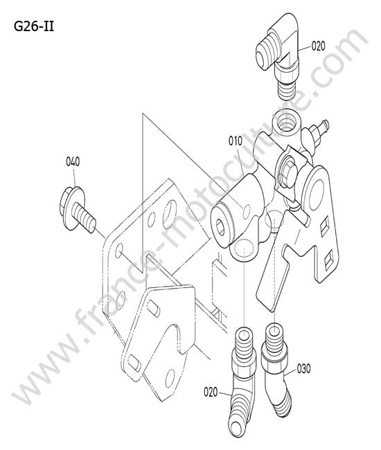 Soupape de PDF KUBOTA G26-II