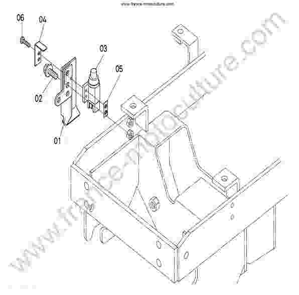 KUBOTA - GR1600 : Interrupteur