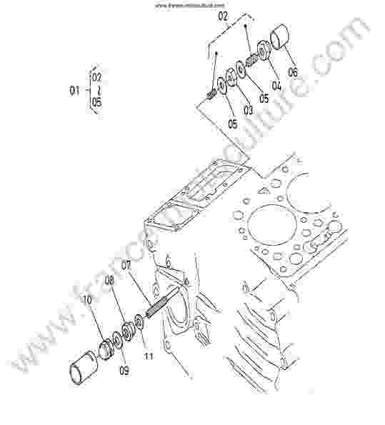 KUBOTA - GR1600 : Dispositif ralentisseur