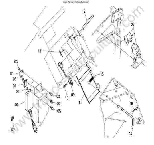 KUBOTA - GR1600 : Electricite bac