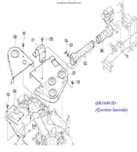 KUBOTA - GR1600 : Protection (ID)